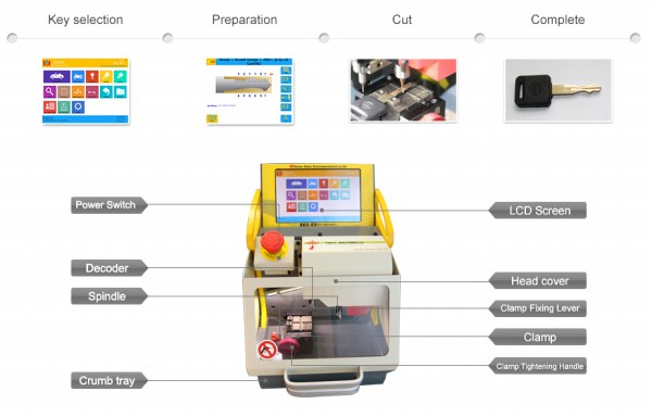 sec-e9-cnc-automated-key-cutting-machine-pic-1