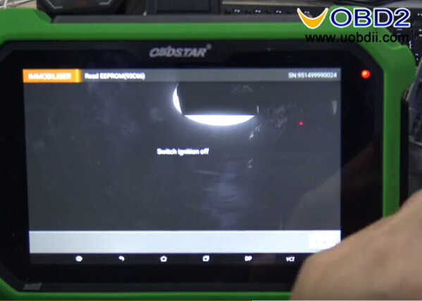 OBDSTAR X300 DP Plus Read PIN Code for Fiat Delphi 93c66 (8)