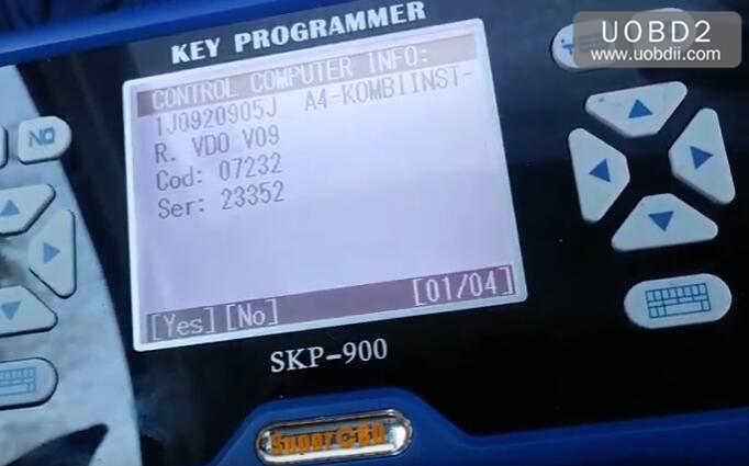 How to Use SKP900 Program Keys for VW (13)