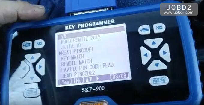 How to Use SKP900 Program Keys for VW (3)