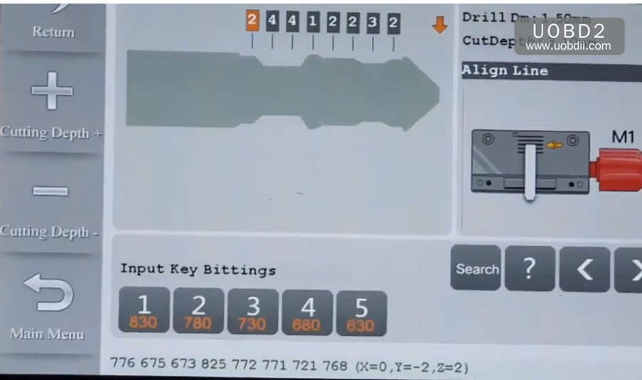 How to Use Codor Mini Plus Cut Keys for Huyndai ix35 Grand (10)
