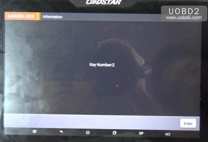 JEEP Compass 2018 Key Programming by OBDSTAR Key Master Plus (13)