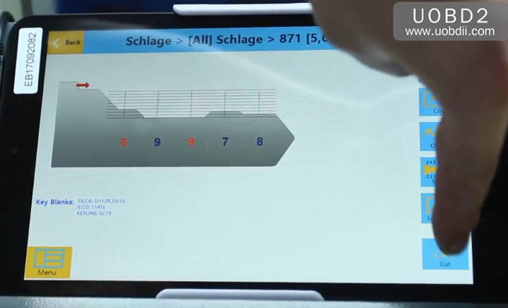 How to Use SEC-E9 Cutting New Schlage Household Key (13)