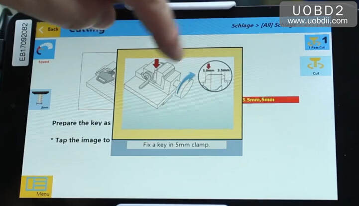 How to Use SEC-E9 Cutting New Schlage Household Key (17)