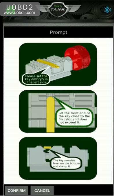 How to Use 2M2 Key Cutting Machine to Cut HON66 Key (9)