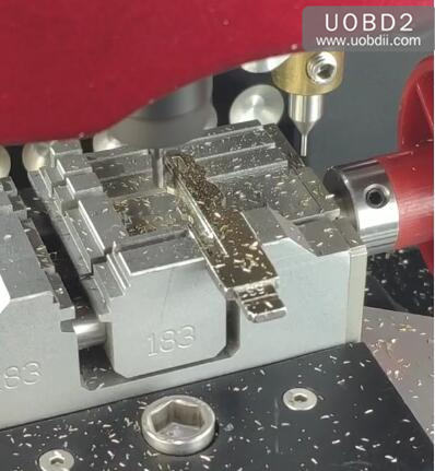 How to Use 2M2 Key Machine Cut Peugeot NE73 Key (14)