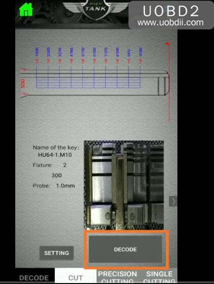 How to Use 2M2 Magic Tank Machine Cut HU64 Key (3)