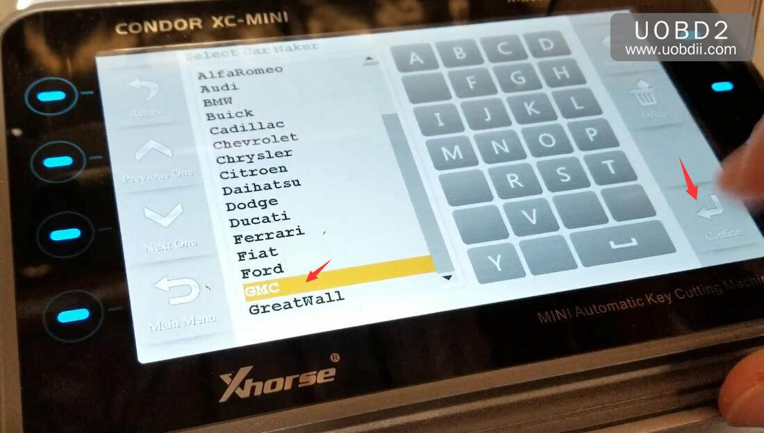How to Use Xhorse XC-Mini Cut Key for GMC B102 Key (1)