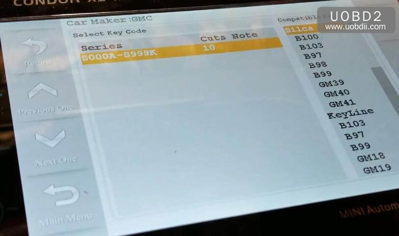 How to Use Xhorse XC-Mini Cut Key for GMC B102 Key (3)
