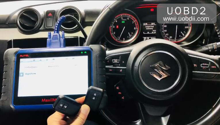 Autel IM508 Add New Smart Remote for Suzuki Swift 2018 (1)